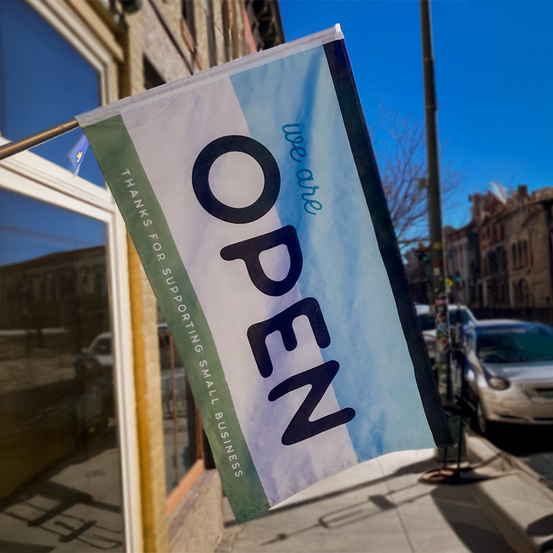 We are Open Flag