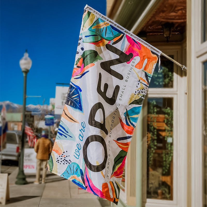We are Open Flag