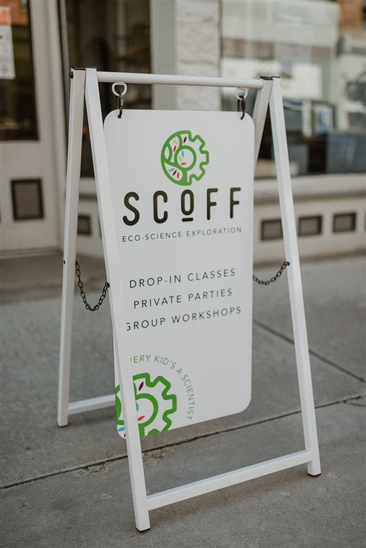 A-Frame Sign | Black Sidewalk Sign